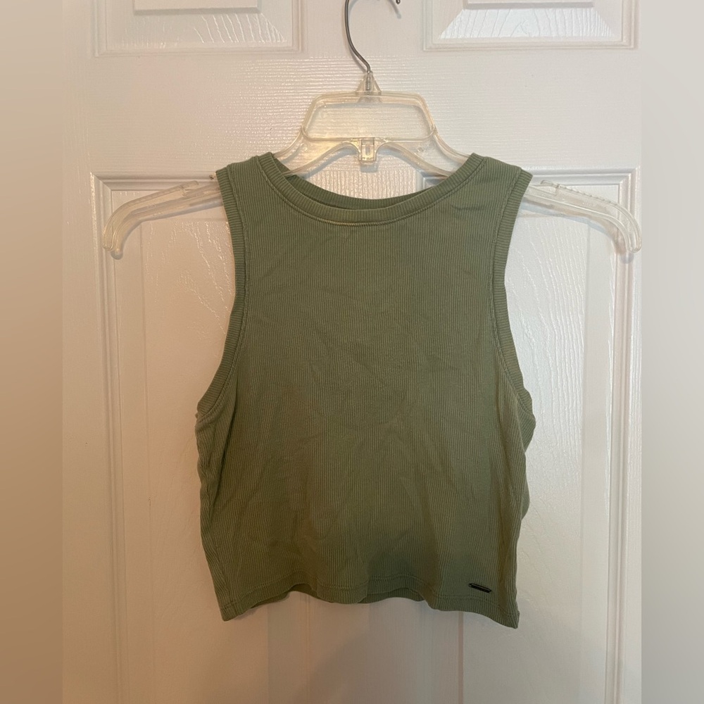 Green Hollister Tank Top - Size Medium
